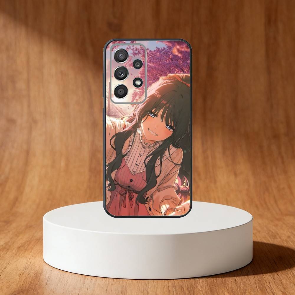 ANIME Kaoruko W-Waguri Phone Case For Samsung S25,S24,S21,S22,S23,S30,Ultra,S20,Plus,Fe,Note,10,9,5G Black Cover