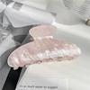 Новые корейские акриловые зажимы-крабы для волос для женщин, модные зажимы-крабы желе, нескользящие большие зажимы-акулы