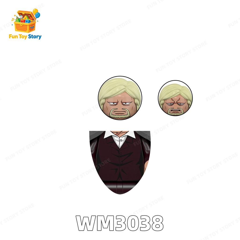 WM6222 Cartoon Series Assembled Building Blocks, Renzi Toys, Film and Television Enthusiasts Collection, Gift for People