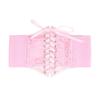 Transparent Lace Lace-up Corset Belt Flower Embroidery Women's Cummerbunds  Special Occasions