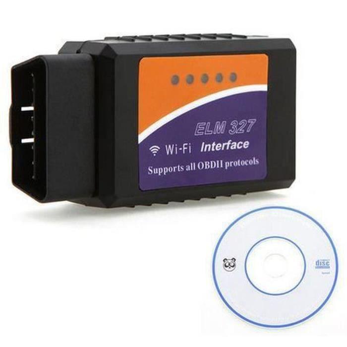 Диагностический прибор - ELM327 - OBD2 - WIFI - Universel - Моторный сканер