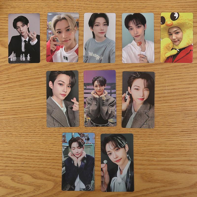 Straykids Maxident Mmt Бонусные Фотокарточки Официальные В том же стиле Идол Ломо Коллекционные Карточки Для Коллекции Фанатов Подарок Подходит для Детей Развлекательные Веселые Игры