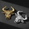 Domineering Accessories Hipster Wolf Head Badge Suit Jewelry Lion Personality Various Eagles High-End Luxury Brooch