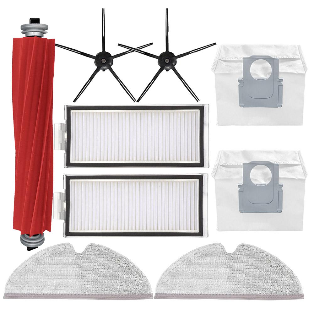 Suitable for Xiaomi Roborock Q7 Max Q7 Max+Q7 Plus T8 main brush side brush Hepa filter mop cloth vacuum cleaner spare parts
