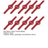 10 Pcs Grass Trimmer Blades Sharp Spinning Anti-deformed Labor Saving Thick Replacement Plastic Fast Cutting Grass Cutter Blades Strimmer Tools