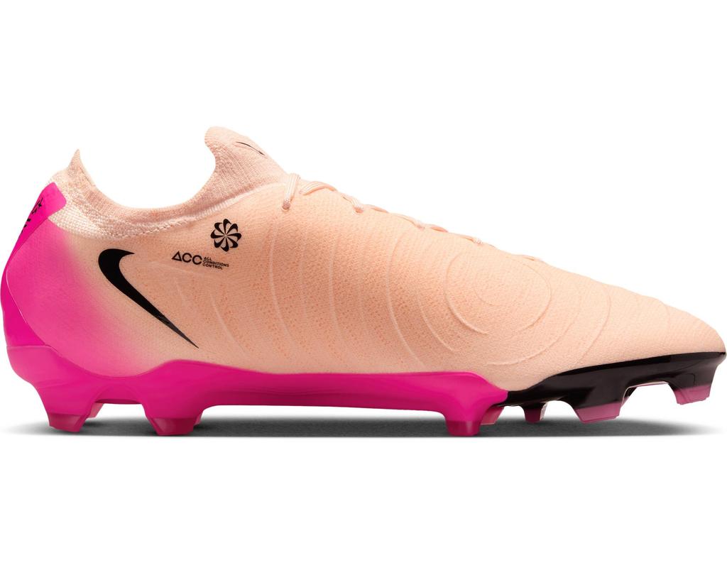 Nike Phantom GX 2 Pro FG soccer shoes Crimson Tint/Black-Pink Blast