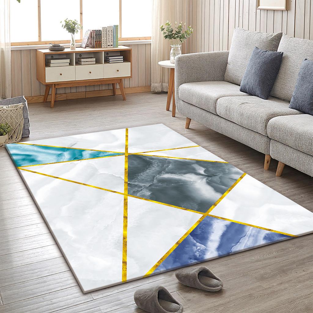Nordic Гостиная Минималистичные линии Ковер Спальня Журнальный столик Шкаф Коврики на пол Коврики у двери