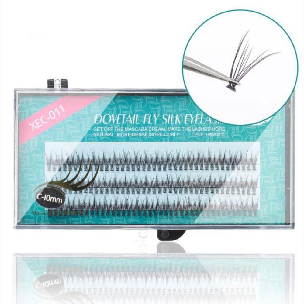 Handmade DIY Natural Long Individual Eyelashes Grafting Eyelashes Premade Volume Fan Eyelashes