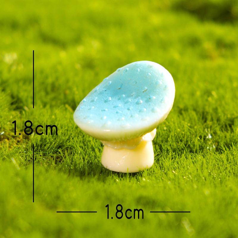 Artistic Resin Mushroom Figures For Fairy Garden Craft Home Decor Gift For Hobbyists