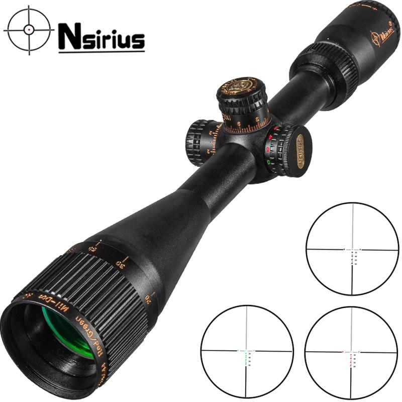 NSIRIUS 6-24X44 AOE Hunting Scope Red Special Crosshair Scope Scope for Hunting Scope Tactical Scope