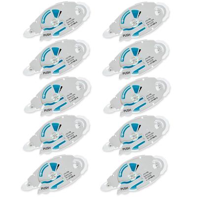 Плюс Раздельный Клейкая Лента Norino Pro Заправка 22 м х Упаковка х 10 (Прочная адгезия) Лента, 8,4 мм, 10, 39-256