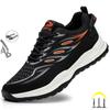 New Fashion Indestructible Men Safety Shoes Work Sneakers Anti-smash Anti-puncture Industrial Male Footwear