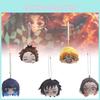 Super Soft Demon Slayer Plush Pins And Keychains With Tanjiro Inosuke Zenitsu Designs