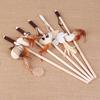 1 Pc Wooden Mouse Rods Plaything Environmental Pet Tease Cat Toys