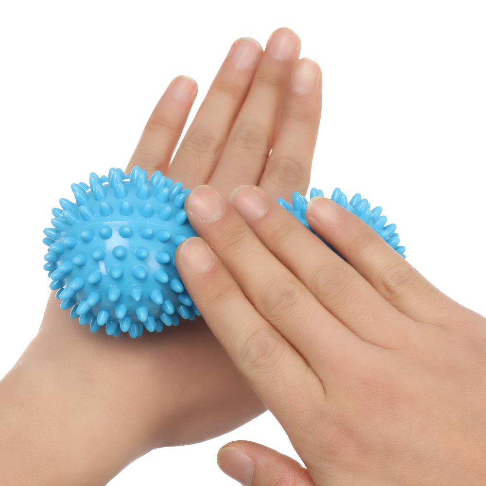 Фитнес Тренировки Йога Массажный мяч в форме арахиса Колючий массажер Фасциальный мяч