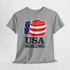 Футболка с логотипом USA Boxing | Дизайн с американским флагом и боксом