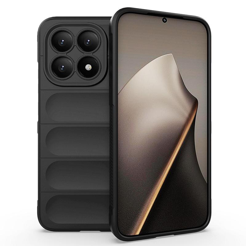 KEYSION Противоударный матовый чехол для телефона повышенной прочности для Xiaomi 15T Pro 5G, нескользящая мягкая силиконовая задняя крышка для телефона для Xiaomi 15T 5G