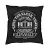 Soft Save The Clock Tower Throw Pillow Cover Decoration Custom Square Back To The Future Cushion Cover 40x40 Pillowcover
