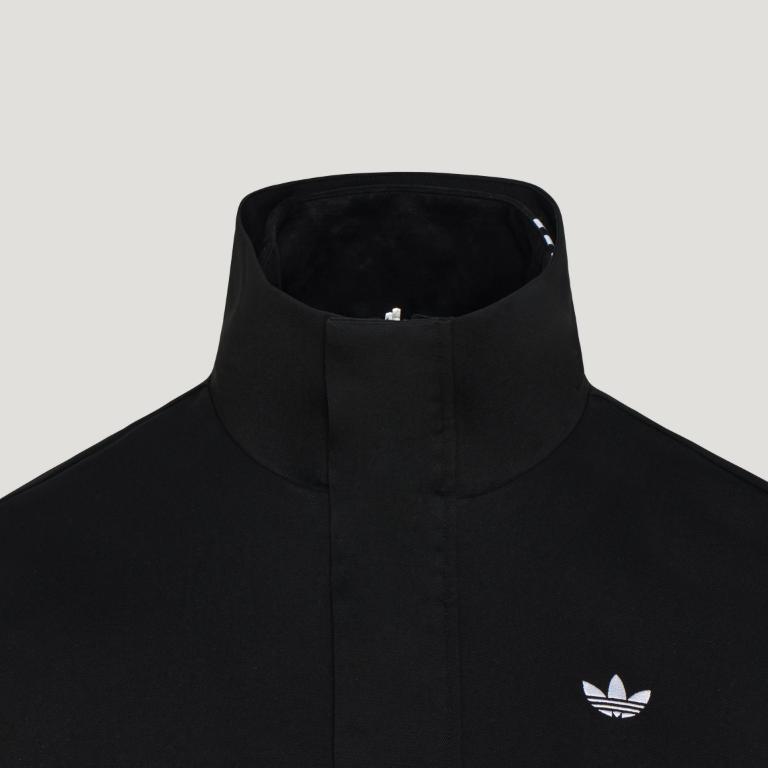 Men's Adidas Originals Jackets Men's Black Stand Collar Moderate