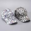 Весна и Лето Полиэстер Принт Кепка Бейсболка Регулируемая Наружная Snapback Кепки для Мужчин и Женщин 16