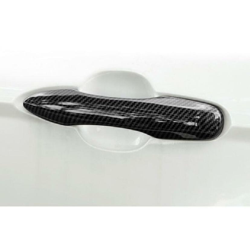 For  Toyota Corolla Hatchback Carbon Fiber Style Car door Handle Cover Trim