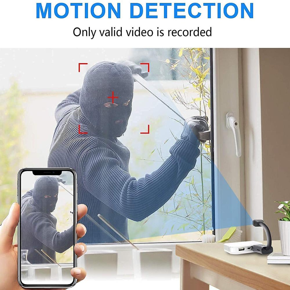 HD 1080P Мини-камера Ночное Видение Wifi Камера USB AP Точка Доступа 120° Сверхширокоугольный Видеокамера Обнаружения Движения Видеонаблюдение