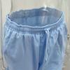 Women Casual Pants Elastic Waist Drawstring Pockets Design Loose Trousers Solid Color Thin Long Pants