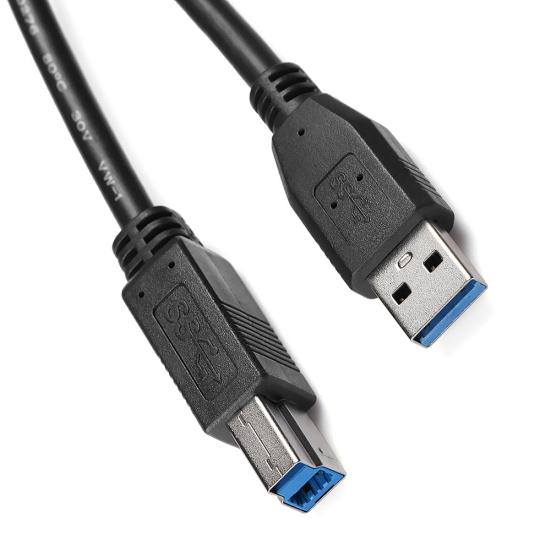 DOONJIEY High Speed USB 3.0 Type A To B Hub Connector Cable for Printer Scanner