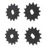 4 шт. Звездочка двигателя 14 зубьев стальная высокопрочная передняя звездочка для модификации цепи 420