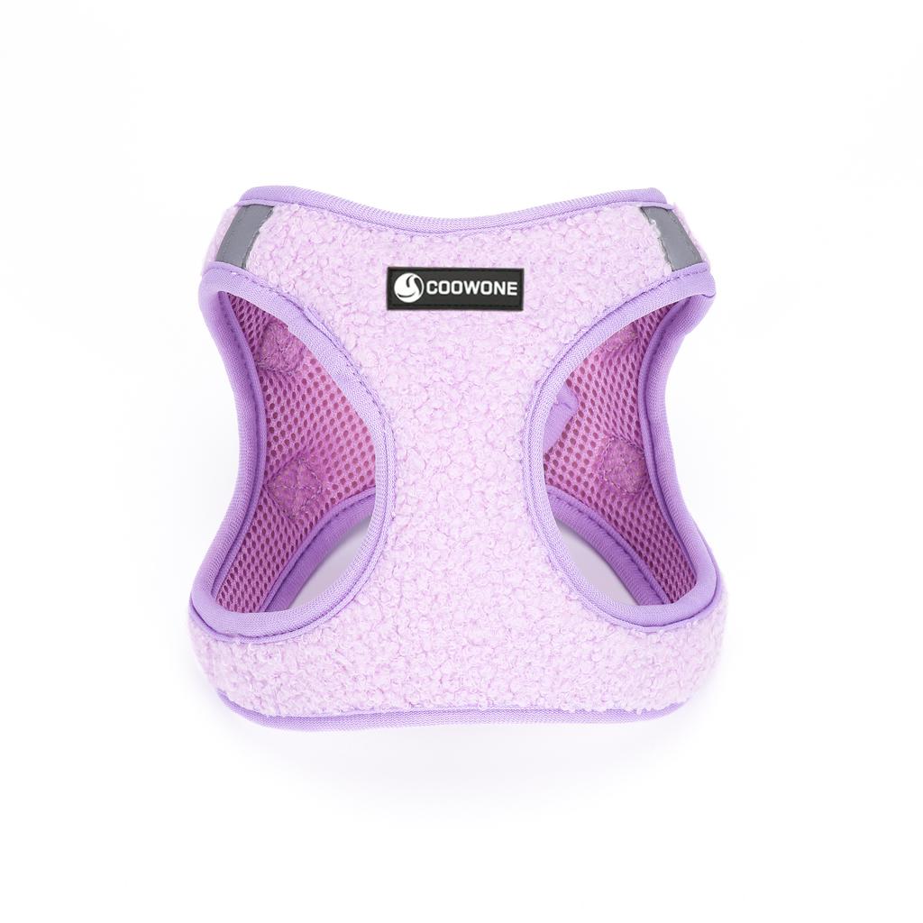 Factory Custom Neoprene Dog Harness Set Soft Mesh Padded Step-in Vest Bow Tie Poop Bag Collar & Leash Fashion Sport Style