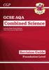 The GCSE Combined Science AQA Revision Guide - Foundation Includes Online Edition, Videos & Quizzes Book