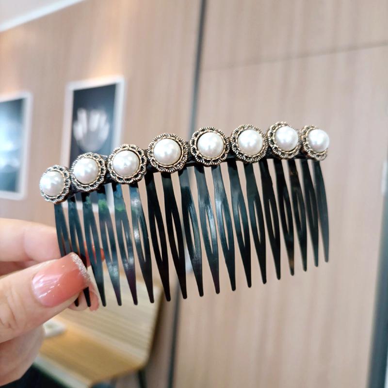 Набор расчесок для волос в корейском стиле: Интернет-знаменитости челка шпилька и нескользящий затылок заколка для волос головной убор