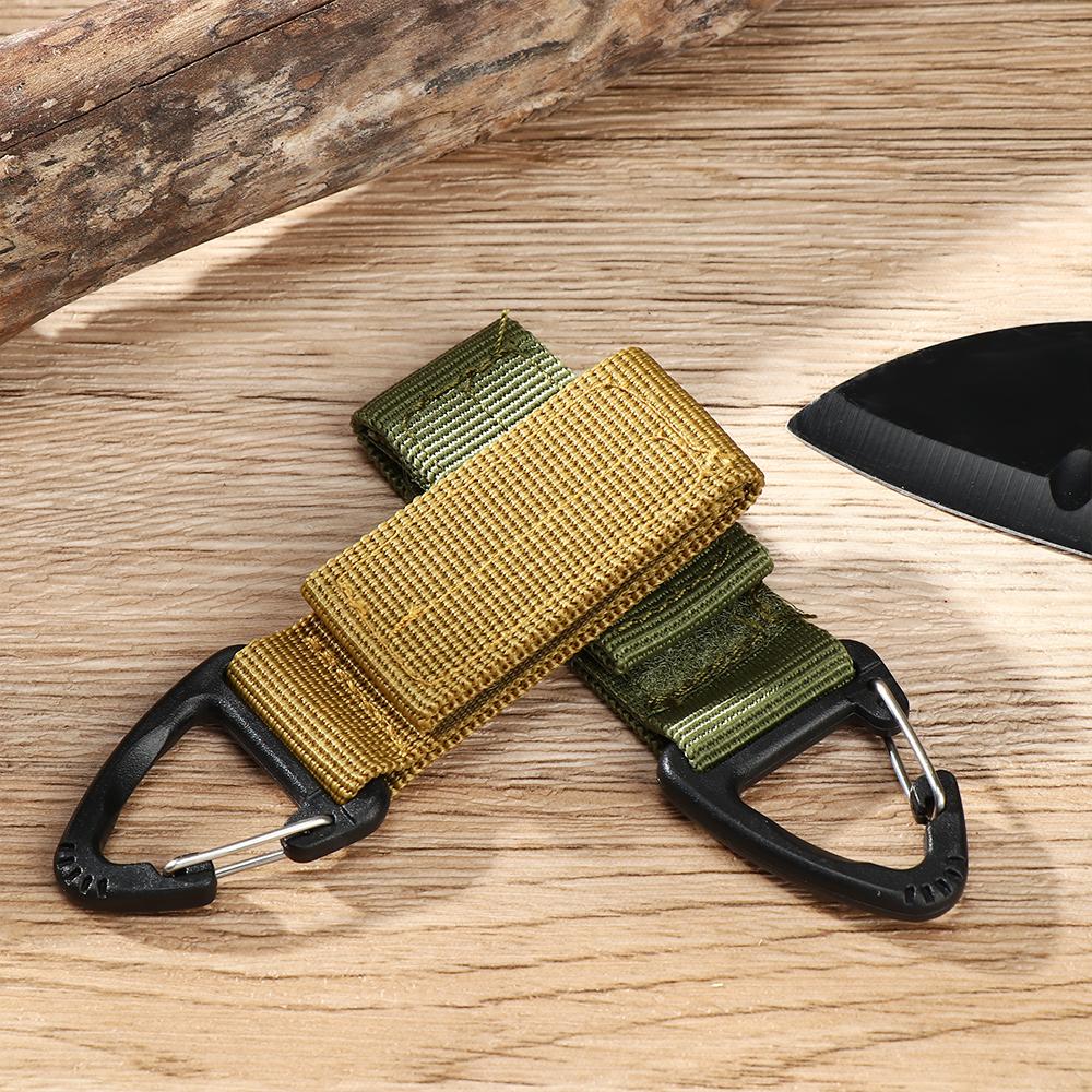 Durable Clip Supplies EDC Equipment Keychain Hang Buckle Strap Carabiners Belt Clips