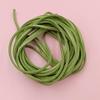 Creative Suede Velvet Suede Leather Rope Thread Lace Jewelry Making Leather Cord DIY String Rope Leather Rope 4.5M 1.5mm Multicolor Flat Faux