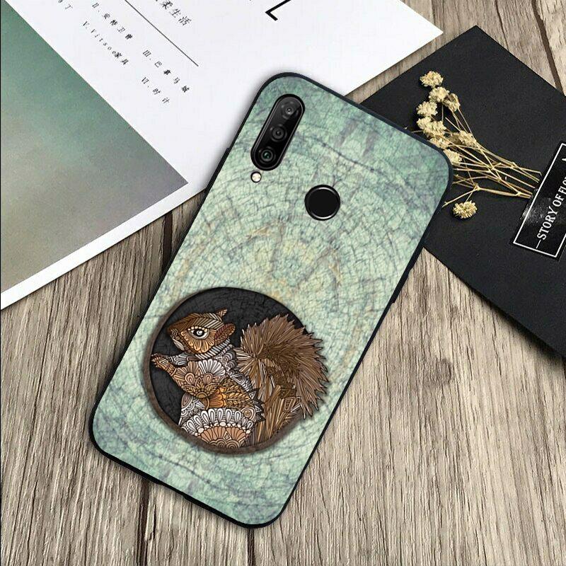 Squirrel Cute Animals For Huawei Nova 5T 9 10 SE 7i 8i 11i 12i Y73 Y90 Y70 Y72 Y61 Y91 P60 Pro P40 P30 Lite Case