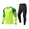 Spot wholesale football goalkeeper jersey boys custom goalkeeper jersey long sleeve sponge pad game training jersey
