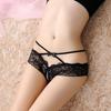 Women's Panties Open Crotch Thongs Sexy Hollow Briefs Underwear Erotic T-Backs Sweet Crotchless Seamless Panty