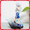 Pg Qi Золдик Киллуа Фигурка Действия Hunter X Hunter Аниме ПВХ Модель Статуэтка Коллекционный Орнамент 22 см Подарки Для Поклонников Аниме