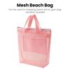 Портативная дорожная сумка для душа, пляжная туалетная сумка, большая вместимость, застежка-молния