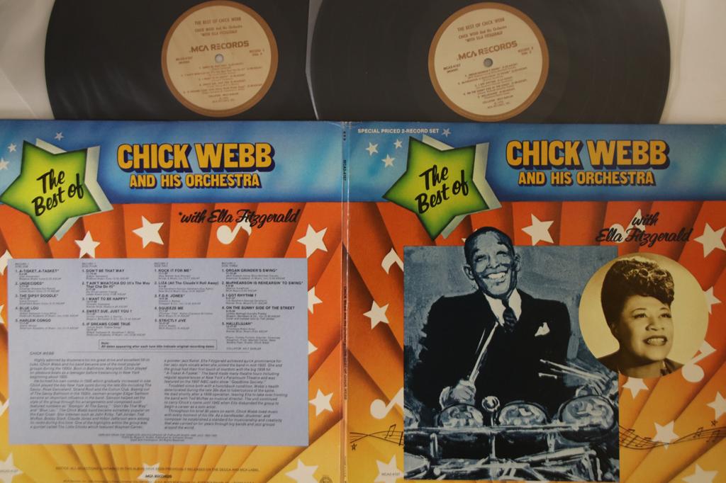 Виниловая пластинка CHICK WEBB - Best Of Chick Webb And His Orchestr MCA24107 MCA 1976 США Джаз Б/у