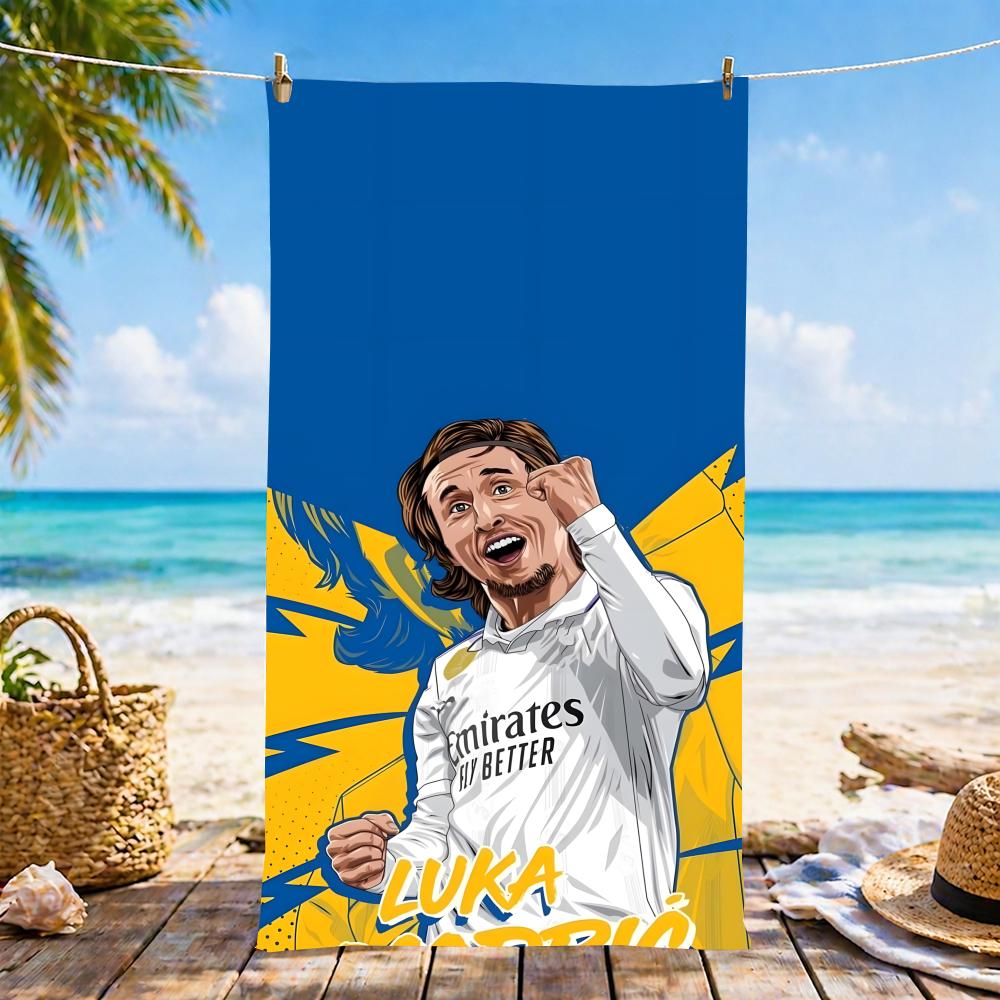 S-SergioRamos-S Полотенце Микрофибра пляжное полотенце, быстросохнущее, не прилипает песок, ультратонкое волокно, супермягкое.