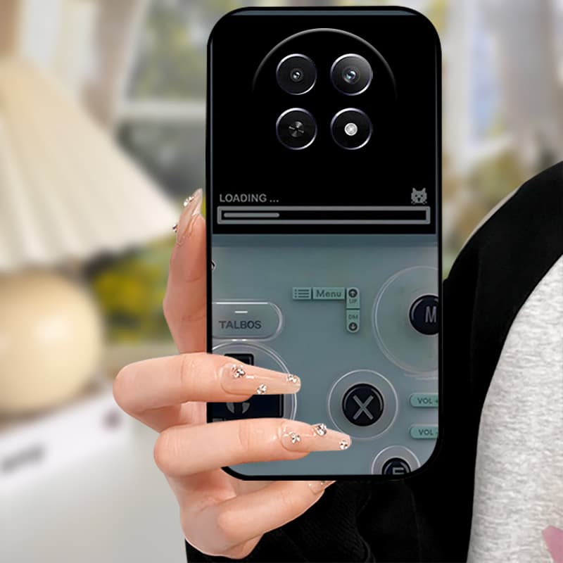 For Realme 12 Pro Case Silicone Soft Black Back Cover Case For Realme 12 Pro Plus Phone Case Cover Realme12 Pro+ 12Pro TPU Funda
