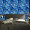 Wallpaper Ink blue, azure, navy blue and gray 50x1000
