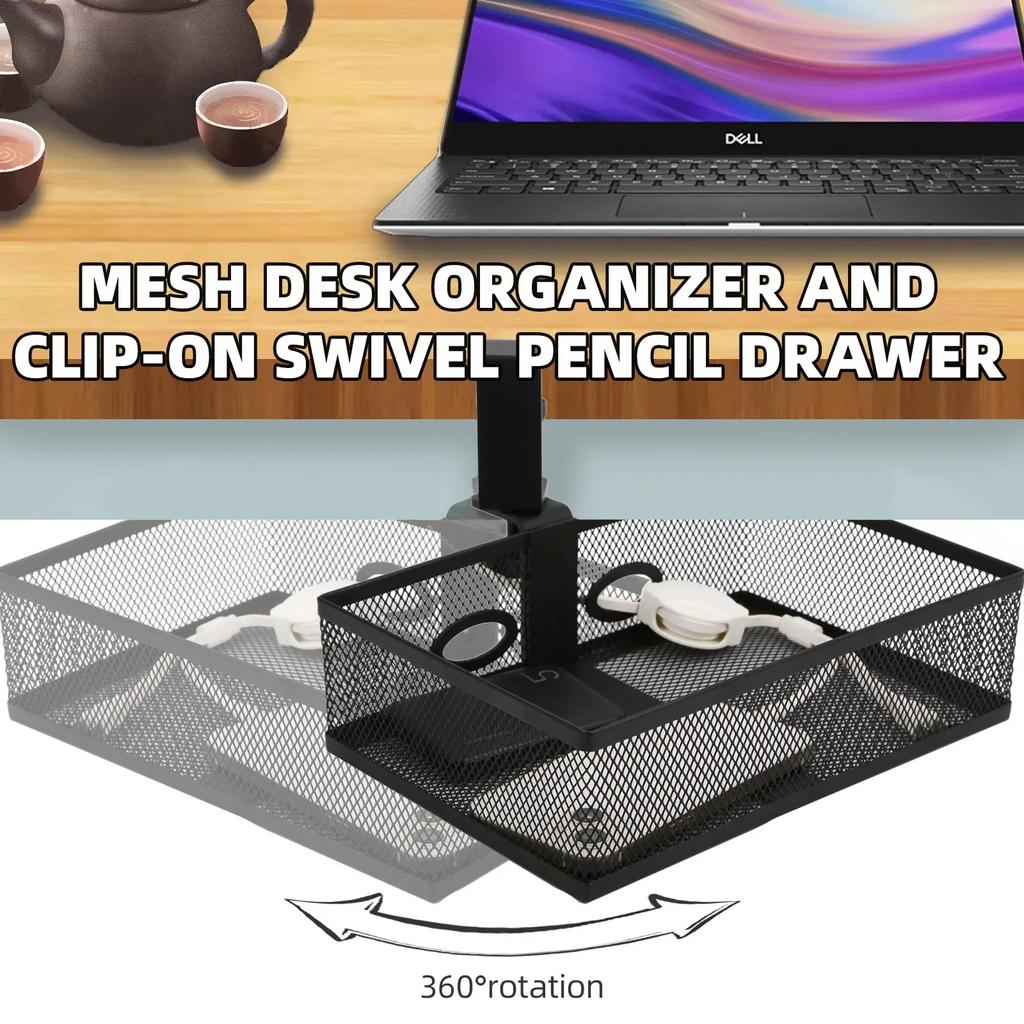 Подстольный стеллаж для хранения Металлический лоток для укладки кабелей Домашний офис Стеллаж для хранения удлинителей Аксессуары для хранения проводов на кухне