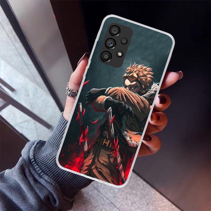 Чехол для телефона Hawks MHA My Hero A-Academy для Samsung Galaxy A17 A57 A37 A16 A26 A36 A56 A15 A25 A35 A55 A14 A13 A54 A53 A34 A24 A3