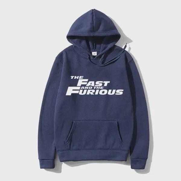 Hoodies Fast And Furious Vintage Print Sweatshirts Men Women Fashion Neutral Hip Hop Sweatshirt Oversized Hoodie Coat Tracksuit