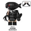 Mini Building Blocks Set Chainsaw Man Denji Figure TP1046  8PCS Toy for Kids Boys Girls Gift