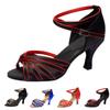 (Куниде) Женские цветные модные сандалии для бальных танцев, румбы, вальса, выпускного вечера, латиноамериканских танцев