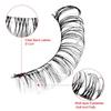 Natural Look Wispy Fluffy Russian Strip Lashes Eyelash Extension Clear Band False Eyelashes