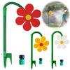 41.73'' Plastic Kids Crazy Daisy Water Sprinkler Dual-Pin Design Easy To Install for Backyard Lawn Garden Watering& Dogs Playing